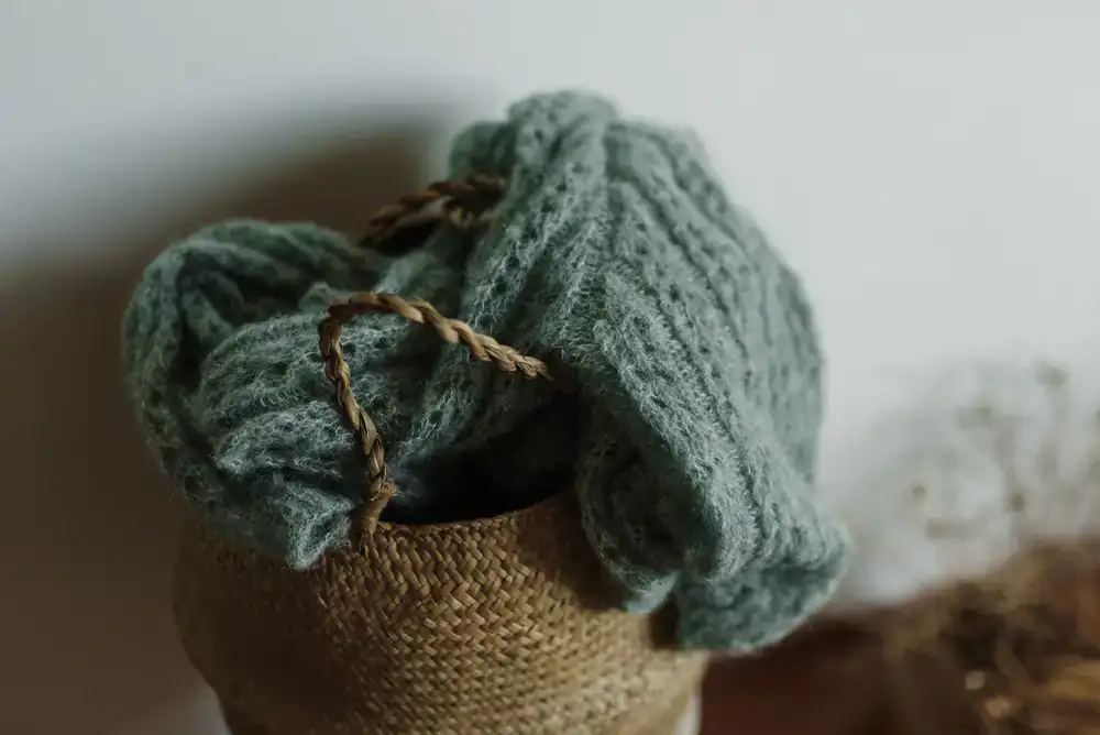 Crafting natural wool garments