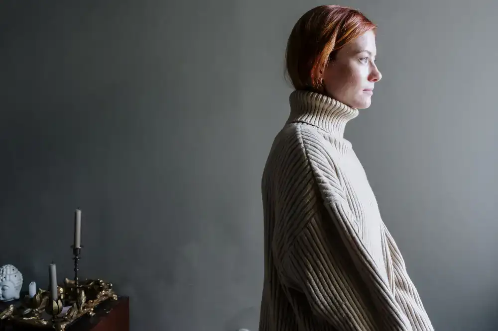 The Heritage Ribbed Sweater in Oatmeal